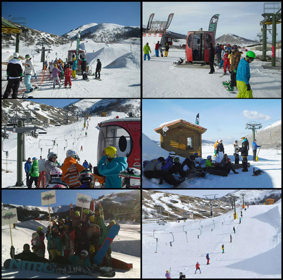 Cento per Cento Snowpark artificiale